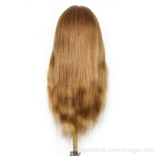 Wholesale human hair mannequin head with shoulders,training head with shoulders for hairdresser